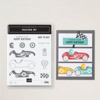 Racing By Photopolymer Stamp Set (English) [ 163748 ]