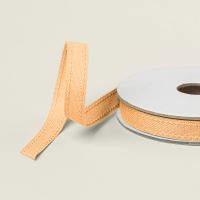 Peach Pie 3/8" (1 Cm) Bordered Ribbon