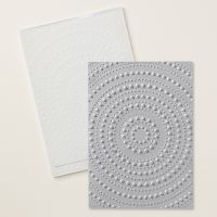 Dotted Circles 3 D Embossing Folder
