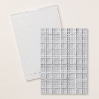 Forever Plaid 3 D Embossing Folder [ 164049 ]