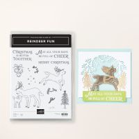 Reindeer Fun Photopolymer Stamp Set (English)