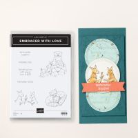 Embraced With Love Cling Stamp Set (English)