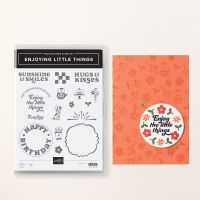 Enjoying Little Things Photopolymer Stamp Set (English)