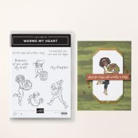 Warms My Heart Cling Stamp Set (English)