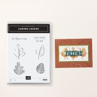 Caring Leaves Photopolymer Stamp Set (English) [ 164273 ]