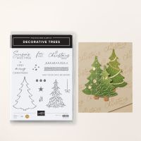 Decorative Trees Photopolymer Stamp Set (English)