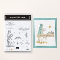 Shepherd's Care Cling Stamp Set (English)