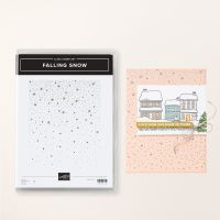 Falling Snow Cling Stamp Set