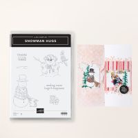 Snowman Hugs Cling Stamp Set (English) [ 164315 ]