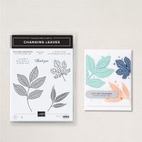 Changing Leaves Photopolymer Stamp Set (English)
