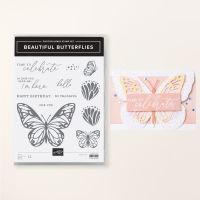 Beautiful Butterflies Photopolymer Stamp Set (English)