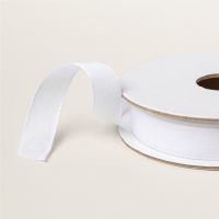 White 1/2" (1.3 Cm) Woven Ribbon