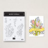 Mixed Florals Photopolymer Stamp Set [ 164639 ]