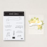 Mixed Labels Cling Stamp Set (English)