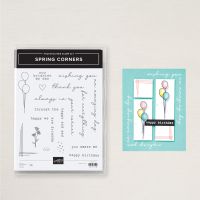 Spring Corners Photopolymer Stamp Set (English) [ 164738 ]