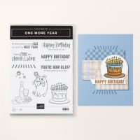 One More Year Cling Stamp Set (English)