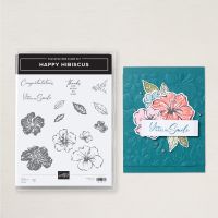 Happy Hibiscus Photopolymer Stamp Set (English)