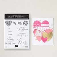 Hearts Of Elegance Photopolymer Stamp Set (English)