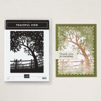 Peaceful View Cling Stamp Set [ 165310 ]