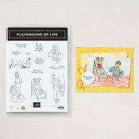 Playground Of Life Cling Stamp Set (English) [ 165328 ]