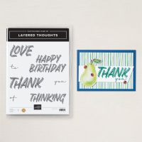 Layered Thoughts Photopolymer Stamp Set (English) [ 165346 ]