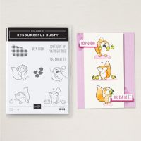 Resourceful Rusty Cling Stamp Set (English)