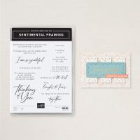 Sentimental Framing Photopolymer Stamp Set (English) [ 165475 ]
