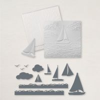 Sunrise Sailing Hybrid Embossing Folder [ 165496 ]