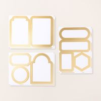 Foiled Frames & Labels Ephemera Pack [ 165616 ]