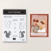 Fluffy Squirrel Photopolymer Stamp Set (English) [ 165812 ]