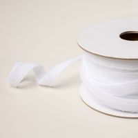 White 3/8" (1 Cm) Fluffy Trim [ 165849 ]