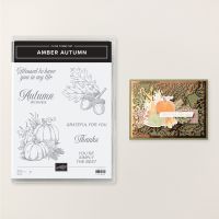Amber Autumn Cling Stamp Set (English) [ 165883 ]