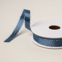 Misty Moonlight & Silver Edged 1/2" (1.3 Cm) Ribbon [ 165931 ]
