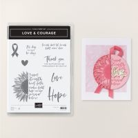 Love & Courage Cling Stamp Set (English)