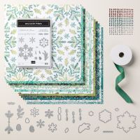 Elegant Pine Snowflakes Suite Collection (English) [ 166079 ]