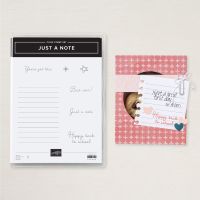 Just A Note Cling Stamp Set (English) [ 166098 ]