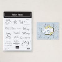 Jolly Holly Photopolymer Stamp Set (English) [ 166117 ]