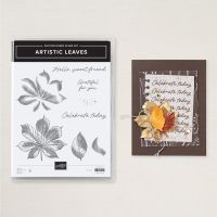 Artistic Leaves Photopolymer Stamp Set (English) [ 166162 ]