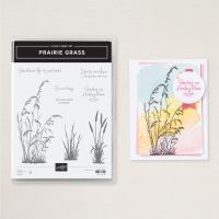 Prairie Grass Cling Stamp Set (English) [ 166168 ]