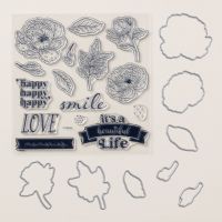 Secret Garden Scrapbooking Stamp & Thin Cuts