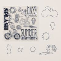 Gnomes For Summer – Scrapbooking Stamp & Thin Cuts