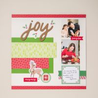 Reindeer Memories Scrapbooking Workshop Kit (English) [ 166484 ]