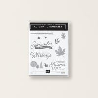 Autumn To Remember Photopolymer Stamp Set (English)