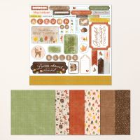 Sweet Days Of Autumn 12" X 12" (30.5 X 30.5 Cm) Designer Series Paper & Sticker Sheet (English)