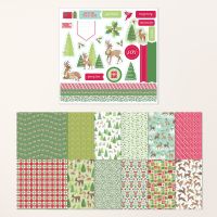 Reindeer Days 12" X 12" (30.5 X 30.5 Cm) Designer Series Paper & Sticker Sheet (English) [ 166612 ]