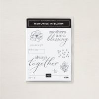 Memories In Bloom Photopolymer Stamp Set (English) [ 166714 ]
