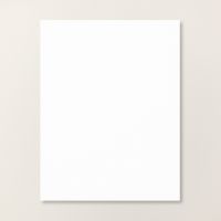 Basic White 8 1/2" X 11" Cardstock [ 166780 ]