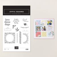Joyful Squares Photopolymer Stamp Set (English) [ 166847 ]