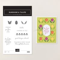Sunshine & Tulips Photopolymer Stamp Set (English) [ 166859 ]