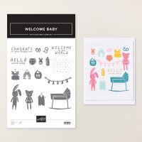 Welcome Baby Photopolymer Stamp Set (English) [ 166891 ]